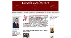 Desktop Screenshot of carollorealtygroup.com